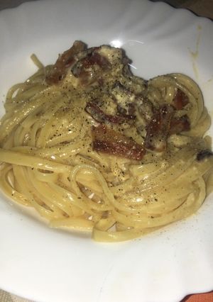 Foto di Linguine alla carbonara