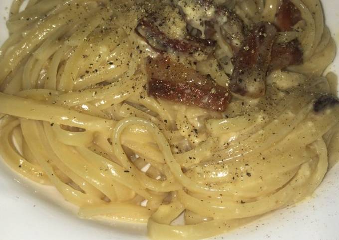 Linguine alla carbonara