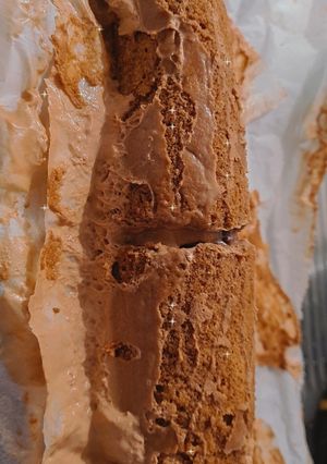 Une photo de Bûche chocolat💋💋