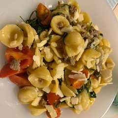 Foto di Orecchiette salsiccia e rucola