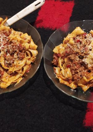 Una foto de Fideos caseros!!