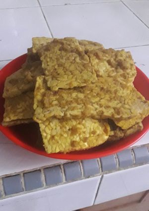 Foto resep Tempe bumbu kuning