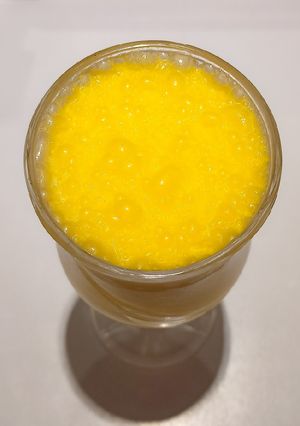 Gambar Minuman Keloren (Kelapa + Oren)!