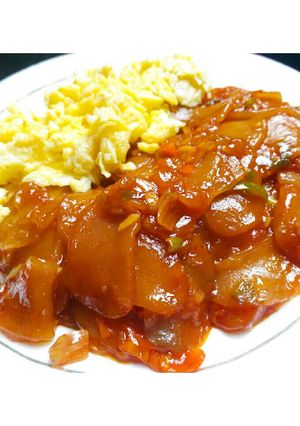 Foto resep Seblak Pedas + scrambled egg