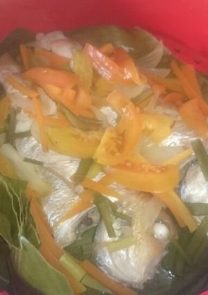 Foto resep Steamed Fish with Teriyaki Sauce