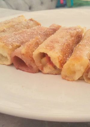 Una foto de Rol de tostada Francesa