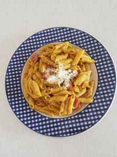 Una foto de Macarrones con curry express (Olla Gm g)