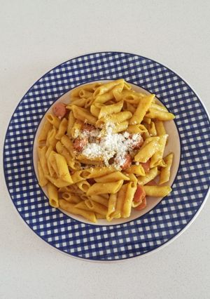 Una foto de Macarrones con curry express (Olla Gm g)