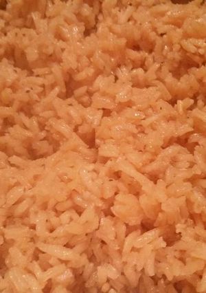 A picture of Mexican Rice Pilaf.