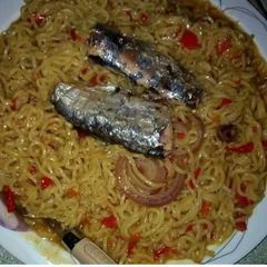 A picture of Indomie noodle.