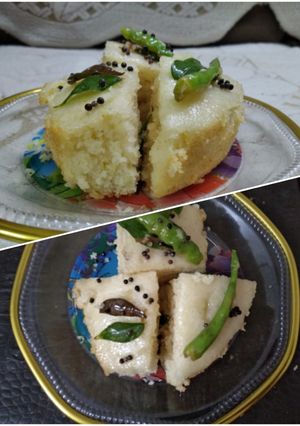 A picture of Semolina Dhokla.