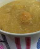 Chunky chicken soup