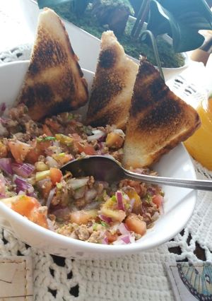 Una foto de Ceviche de atún