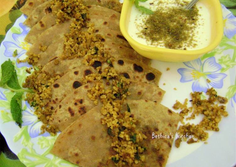 Step-by-Step Guide to Prepare Favorite Keema & Couscous Paratha