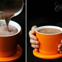 A picture of Red Wine Hot Chocolate.