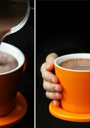 A picture of Red Wine Hot Chocolate.