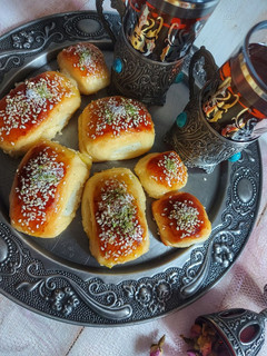 عکسی از دستور شیرینی گل محمدی (دانمارکی)
