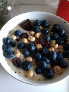 Una foto de Porridge Choco-aran-llanas
