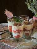 Parfait de yaourt au pamplemousse et au granola maison
