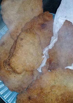 Una foto de Milanesa de carne ☺