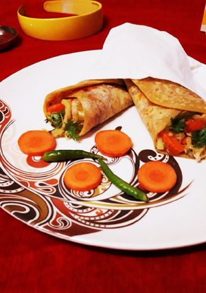 वेज रोल (Veg Roll recipe in Hindi) रेसिपी मुख्य फोटो
