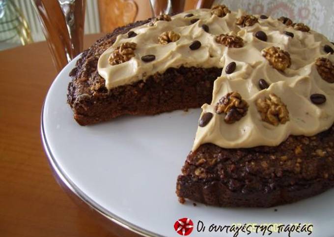 κύρια φωτογραφία συνταγής Μόκα brownie κέικ