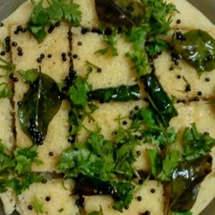 A picture of Rava Dhokla.