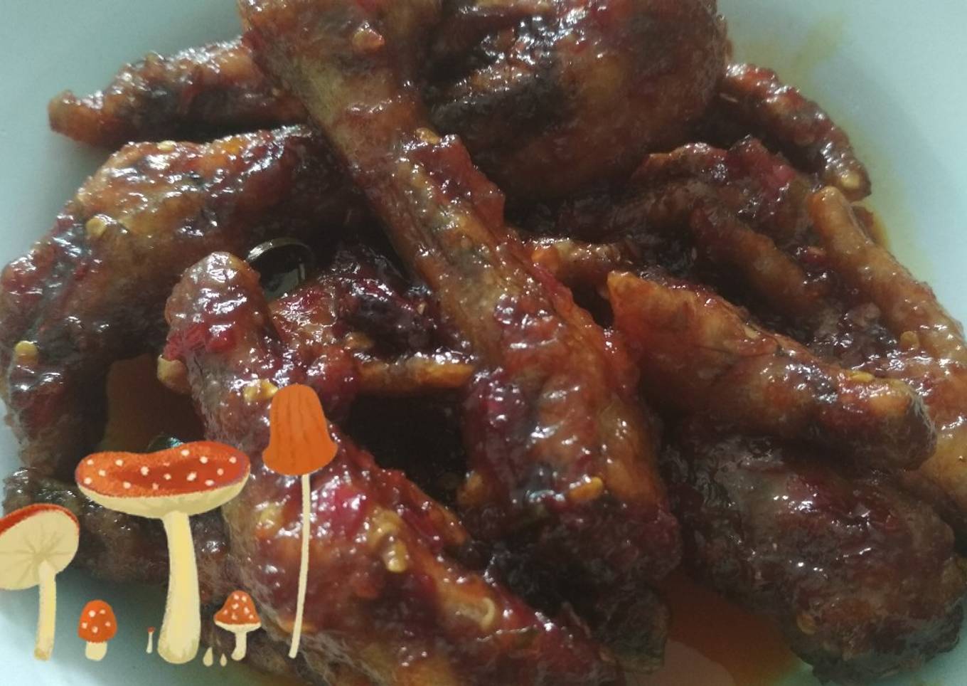 Ceker Dimsum Kering