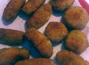 Una foto de Croquetas de arroz