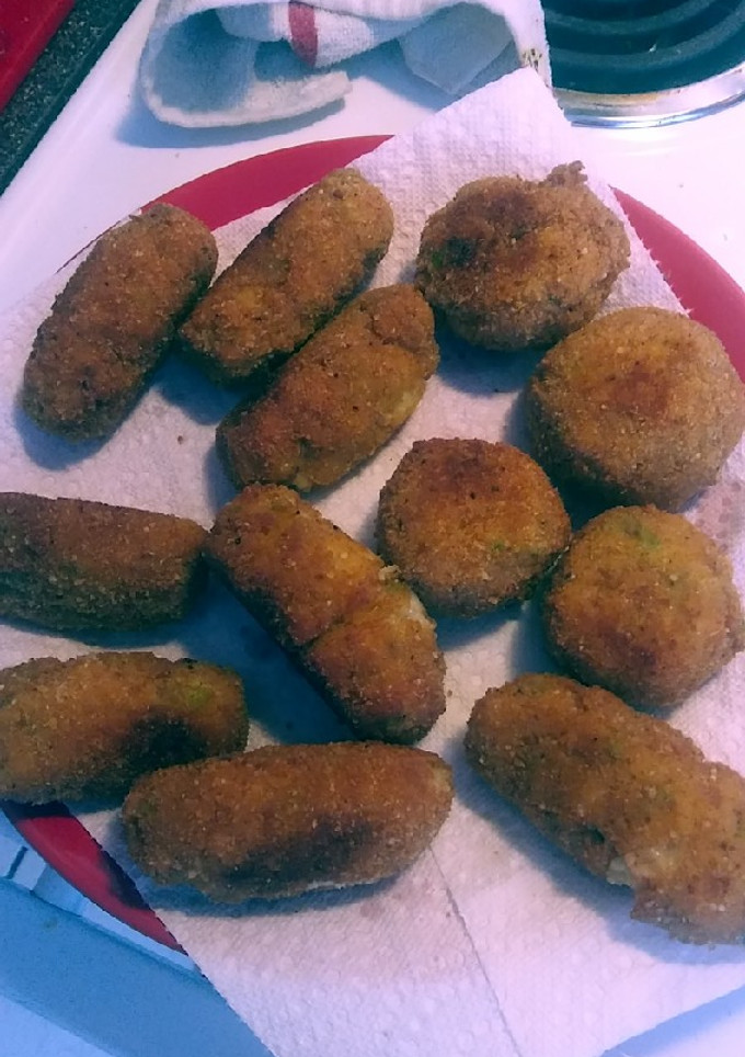 Una foto de Croquetas de arroz