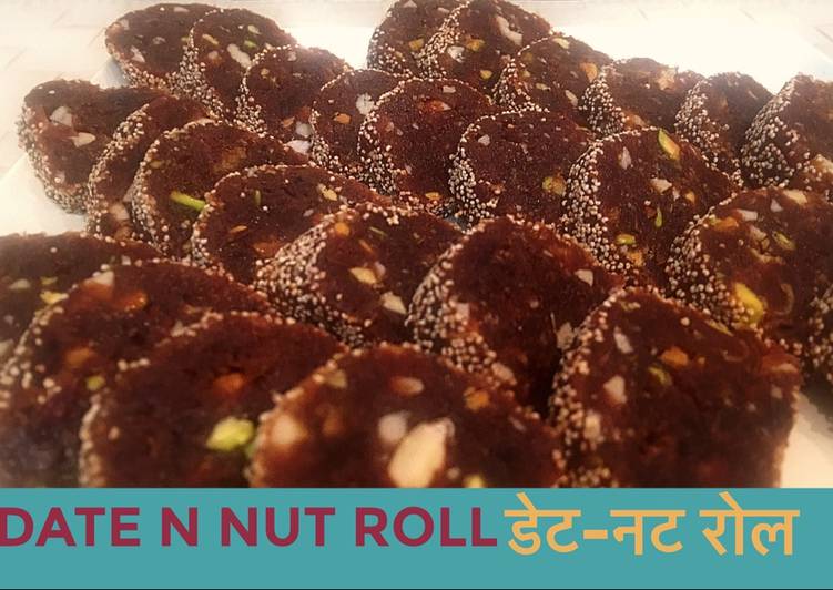 Simple Way to Prepare Ultimate Date n nut roll