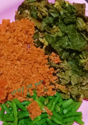 Foto resep 268. Urap Sayur kelapa sangrai