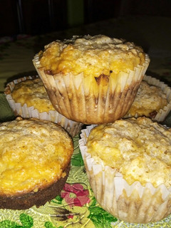Una foto de Muffins de manzana