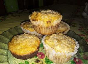 Una foto de Muffins de manzana