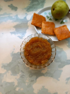 A picture of Babugosha (pear) jam.