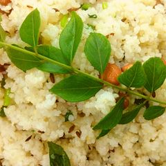 A picture of Sama ke chawal ka poha.