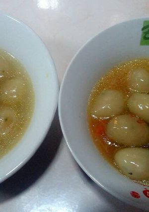 Foto resep Cimol kuah isi sosis 😛