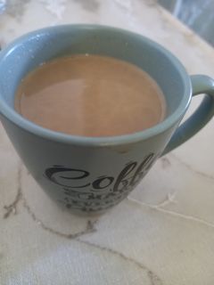 صورة لوصفة قهوة بحليب