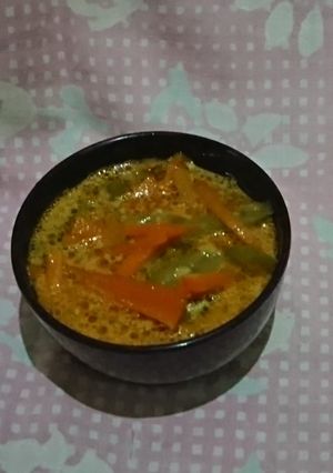 Foto resep Lodeh wortel buncis