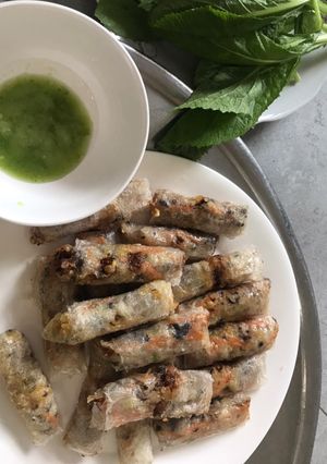 Hình của món Ram bắp nếp.