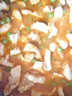 Borsós paradicsomos pulyka ragu recept fotója