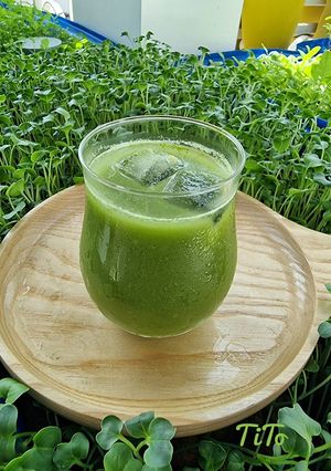 Hình của món Rau má dừa.
