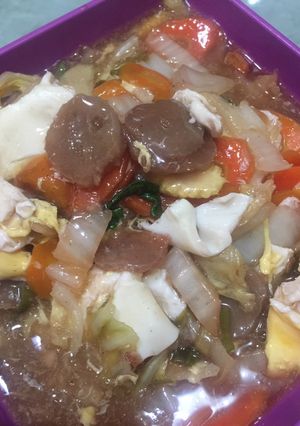 Foto resep 🐾Capcay basreng🐾