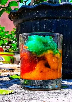 Foto resep Es sorbet pelangi