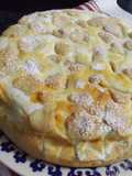 Pastel de yogur “alas de mariposa”