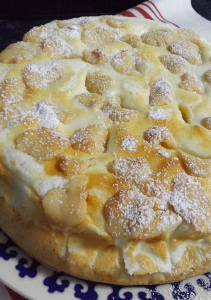 Una foto de Pastel de yogur “alas de mariposa”