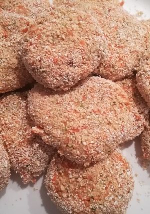 Egészséges zöldség fasírt recept fotója