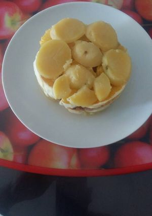 Una foto de Timbal con lomos de sardina ahumada