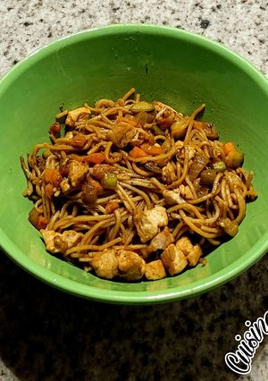 Une photo de 🍜 Nouilles chinoises !!  🍜