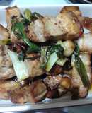 蔥爆豬肉